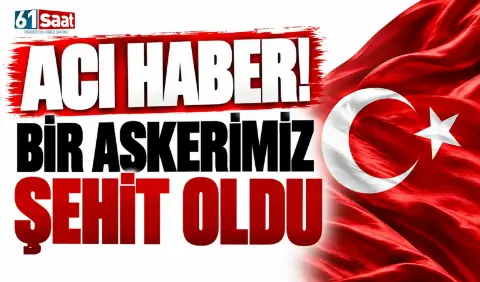 MSB acı haberi duyurdu! Şehidimiz var