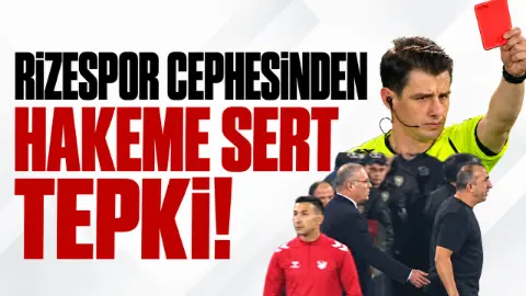 Rizespor'dan Halil Umut Meler’e Sert Tepki: Bizim Maçlarımıza Vermesinler