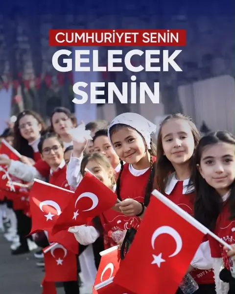 29 Ekim Cumhuriyet Bayramı kutlamaları kapsamında kortej yürüyüşü düze