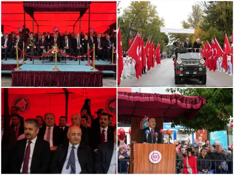 Delice'de Cumhuriyetin 103. Yılı Coşkuyla Kutlandı
