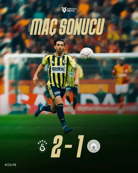 Günün ilk derbisinde Galatasaray, Fenerbahçe'yi mağlup etti!