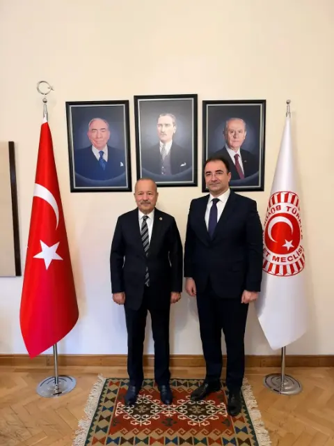 Sezer Küçükkurt’tan Milletvekili Mehmet Taytak’a TBMM’de Ziyaret