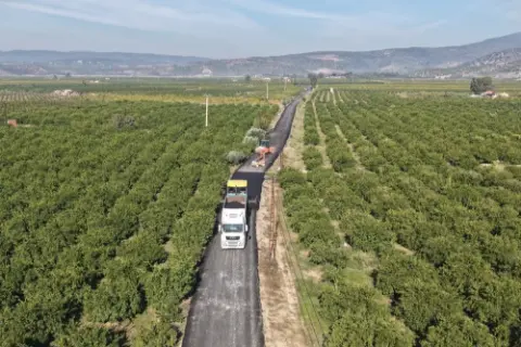 Büyükşehir'den Selçuk'a 15,5 kilometrelik yol yatırımı!