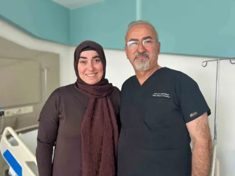 Fransa’da riskli denilen tümör Van’da ameliyatla çıkarıldı