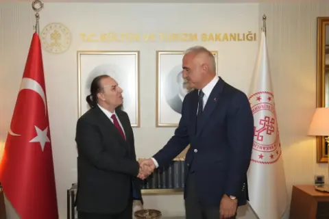 Bakan Ersoy, Opera ve Bale Genel Müdürü Can Atilla ile çalışmaları değerlendirdi