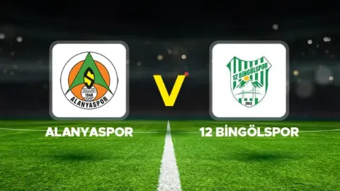 Alanyaspor - 12 Bingölspor Maçı Muhtemel 11’leri ve Detayları