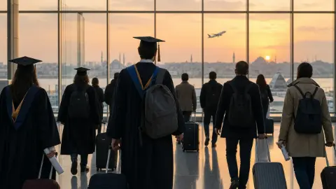 Beyin göçünde 11 yılın rekoru: Nitelikli mezunlar türkiye’den uzaklaşıyor
