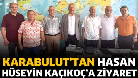 Karabulut, Hasan Hüseyin Kaçıkoç’u Ofisinde Ziyaret Etti