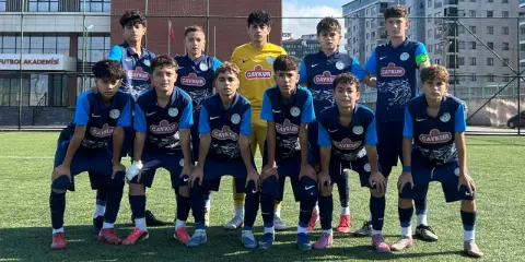 Çaykur Rizespor U14 Evinde Puan Alamadı: 1-3