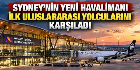 Sydney’nin Yeni Havalimanı İlk Uluslararası Yolcularını Karşıladı