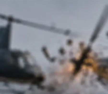 İki helikopter havada çarpıştı; 3 ölü!