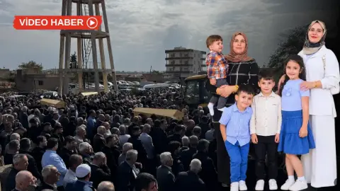 Nusaybin’de yaşamını yitiren 4’ü çocuk 6 kişi defnedildi