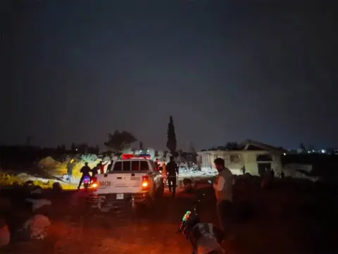Suriye TV'ye göre Ürdün'ün Dera'ya düzenlediği hava saldırılarında 5 sivil öldü