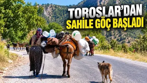 Toroslar’da 5 aylık dönem sona erdi: Yörüklerin 10 günlük göçü başladı