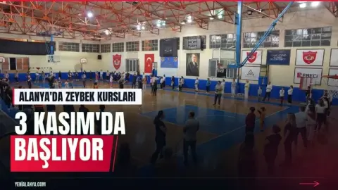 Alanya’da Zeybek Kurslarının 6. Etap Eğitimleri 3 Kasım’da Başlıyor