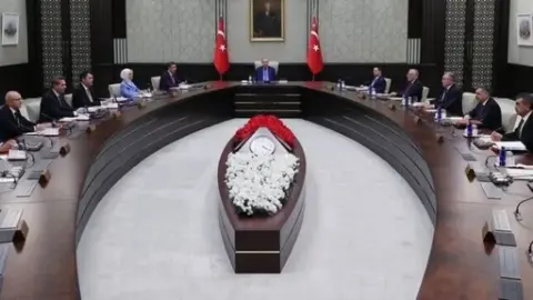 Cumhurbaşkanı Erdoğan Başkanlığındaki Külliye Toplantısı Başladı