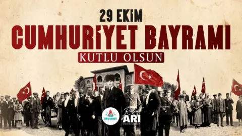 Başkan Rasim Arı Cumhuriyet’in 103. Yıl Dönümünü Kutladı