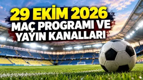 29 Ekim spor ekranı: Fenerbahçe ve Türkiye Kupası maç programı