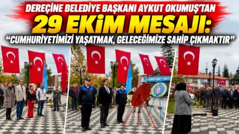 Başkan Aykut Okumuş’tan Cumhuriyet’in 103. Yılına Özel Mesaj