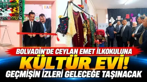 Bolvadin'de Öğrenciler İçin Kültür Evi Açıldı