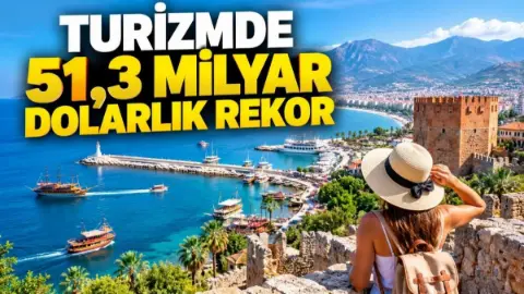 Ziyaretçiler harcamayı artırdı: Turizm geliri 51,3 milyar dolar