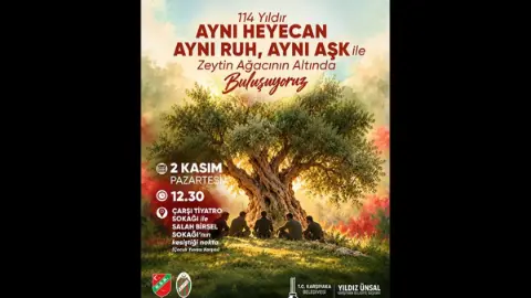 Karşıyaka’nın 114 Yıllık Mirası Asırlık Zeytin Ağacıyla Yaşayacak