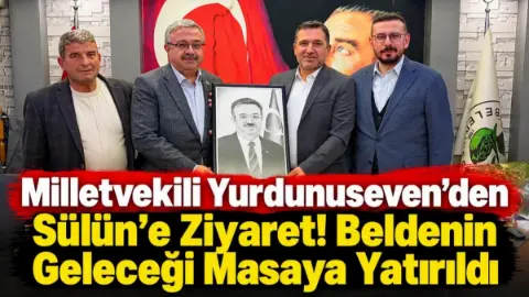 AK Parti Heyeti Sülün Belediye Başkanı Poyraz’ı Ziyaret Etti