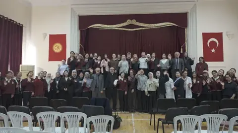 YÖK Başkanı Erol Özvar Kırgız gençlerini Türkiye’ye davet etti