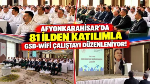 GSB-WİFİ Altyapısı İçin 81 İlden Uzmanlar Afyon'da Buluştu
