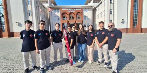 TEKNOFEST’te ‘Semrük’ adlı roketle rekor puanı geçip Türkiye birincisi oldular