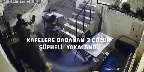 Kafelere Dadanan 3 Çocuk Şüpheli Yakalandı!