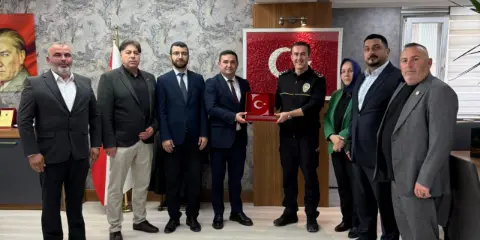 MHP'den Emniyet Müdürüne Ziyaret