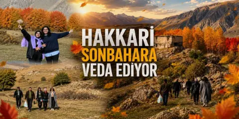 Hakkari sonbahara veda ediyor