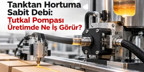 Tanktan Hortuma Sabit Debi: Tutkal Pompası Üretimde Ne İş Görür?