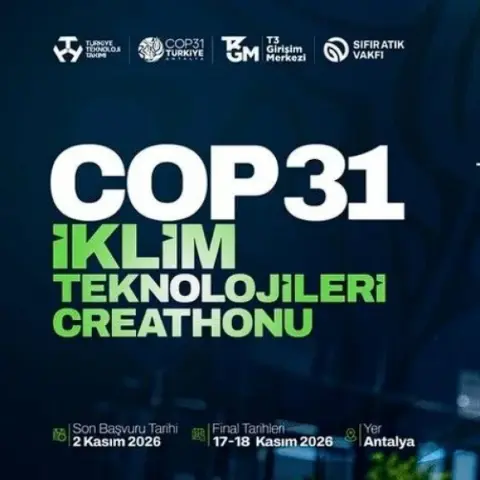 COP31 İklim Teknolojileri Creathonu başvuruları sürüyor: Son tarih 2 Kasım