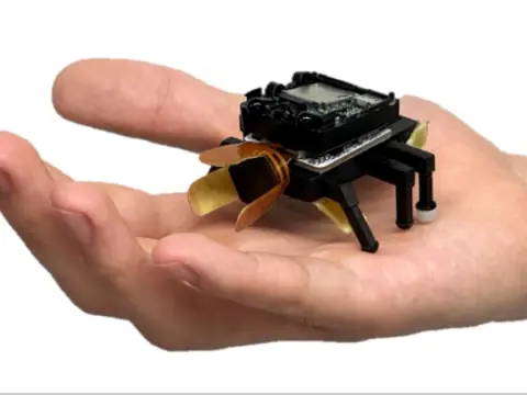 Yapay kaslı robot böcek