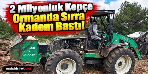 2 Milyonluk Kepçe Ormanda Sırra Kadem Bastı!