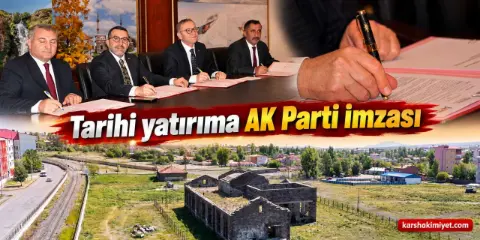 Tarihi yatırıma AK Parti imzası