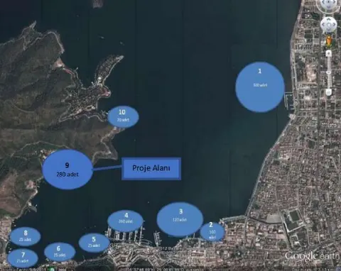 Fethiye’de 211 Milyon Liralık Yat Yatırımı, Aksazlar Koyu’na 280 Teknelik İskele