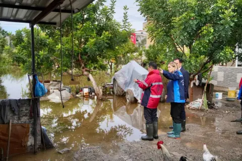 Dalaman’da Sel Seferberliği: Tersakan Deresi Taştı, 130 Personel Sahada