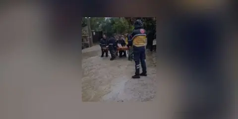 Bodrum’da Evde Mahsur Kalan Hamile Kadın Kurtarıldı
