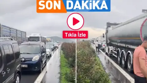 Gaziantep Nurdağı yolunda trafik kazası: Trafik kilitlendi