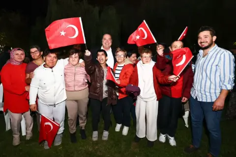Manisa’da gökyüzüne baktılar, bu manzarayla karşılaştılar!