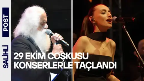 Salihli’de sahne Türkü Akbayram ve Suavi’nin