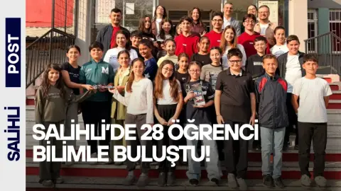 Salihli’de sınıflar bilim atölyesine dönüştü