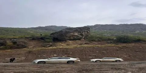 Beytüşşebap Girişinde 1000 Tonluk Kaya İçin Patlatma Hazırlığı