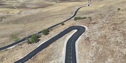 Şırnak’ta Köyler İçin Çalışmalar Sürüyor: 4,2 Kilometrelik Asfalt Yol Tamamlandı