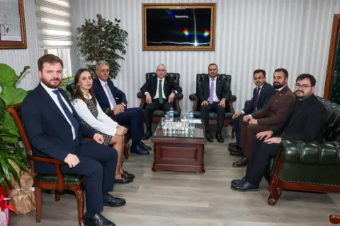 Özdemir’e hayırlı olsun ziyareti
