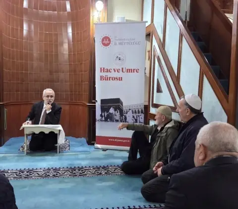 Kutsal topraklara gidecek vatandaşlara hazırlık kursu