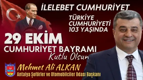 Mehmet Ali Alkan Antalya Şoförler ve Otomobilciler Odası Başkanı